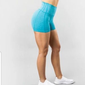 Alphalete R6 vivid blue shorts - small